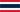 Flagge von Thailand