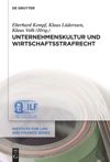 book: Unternehmenskultur und Wirtschaftsstrafrecht