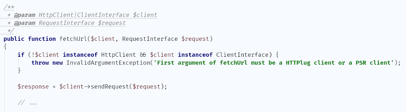 fetch url method code