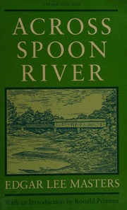 Cover of edition acrossspoonriver0000mast_o3b7