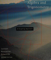 Cover of edition algebratrigonome0000lars