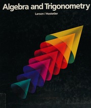 Cover of edition algebratrigonome0000lars_m2u0