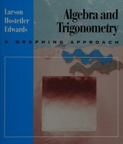 Cover of edition algebratrigonome0000lars_s3e5