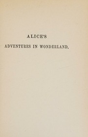 Cover of edition alicesadventures0000unse_a5m9