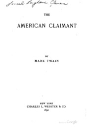 Cover of edition americanclaiman04twaigoog