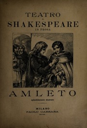 Cover of edition amletoprincipedi00shak