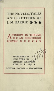 Cover of edition auldlichtidylls00barruoft