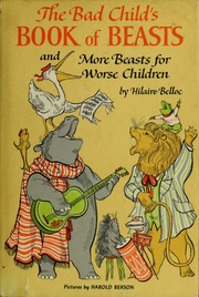 Cover of edition badchildsbookofb00bell