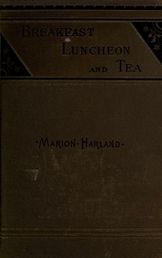 Cover of edition breakfastluncheo00harlrich