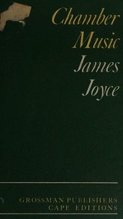 Cover of edition chambermusic0000joyc_r4a2