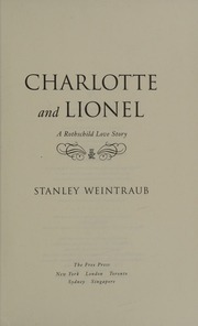 Cover of edition charlottelionelr0000wein