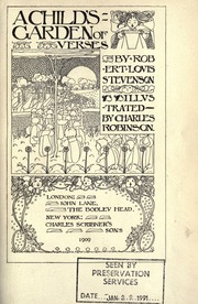 Cover of edition childsgardenofve00stevuoft