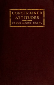 Cover of edition constrainedattit00colb