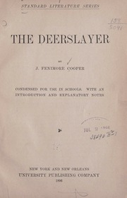 Cover of edition deerslayer00coop_1