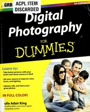 Cover of edition digitalphotograp01king