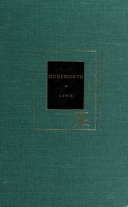 Cover of edition dodsworthnovel0000lewi