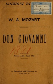 Cover of edition dongiovanniossia00moza_5