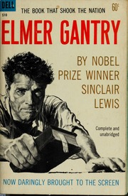 Cover of edition elmergantrylewi00lewi