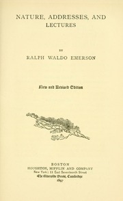 Cover of edition emersonscomplete01emer