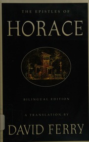 Cover of edition epistlesofhorace0000hora