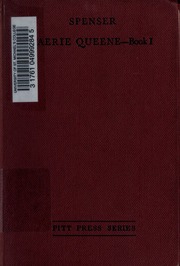 Cover of edition faeriequeene01spenuoft