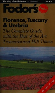 Cover of edition fodorsflorencetu0000unse