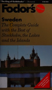 Cover of edition fodorssweden0000unse