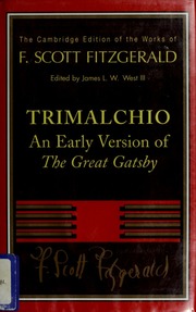 Cover of edition fscottfitzgerald00fsco