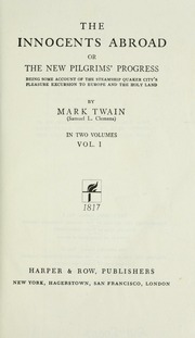 Cover of edition innocentsabroado00twai