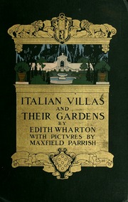 Cover of edition italianvillasthe00whar