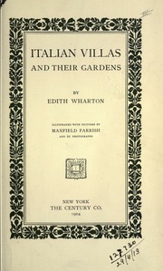 Cover of edition italianvillasthe00wharuoft