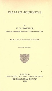 Cover of edition italjourneyshowe00howeiala