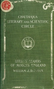 Cover of edition literaryleaderso00daws