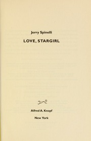 Cover of edition lovestargirl00spin