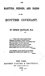 Cover of edition martyrsheroesan00gilfgoog