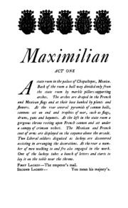 Cover of edition maximilianaplay00mastgoog