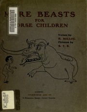 Cover of edition morebeastsforwor00belluoft