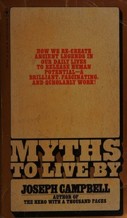 Cover of edition mythstoliveby0000camp_g5c1