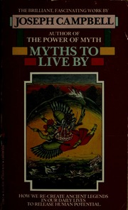 Cover of edition mythstoliveby00camp_0