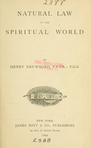 Cover of edition naturallawspirit00drum