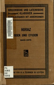 Cover of edition odenundepodenf00horauoft