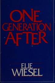 Cover of edition onegenerationaft0000wies_v5a3