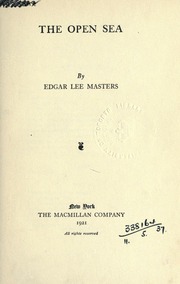 Cover of edition openseae00mastuoft