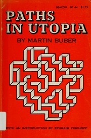 Cover of edition pathsinutopia00buberich