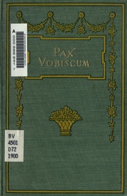 Cover of edition paxvobiscum00drumiala