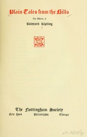 Cover of edition plaintalesfromh00kipl