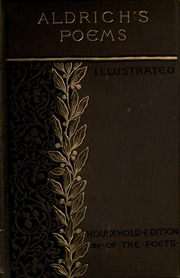 Cover of edition poemsofthomas00aldriala