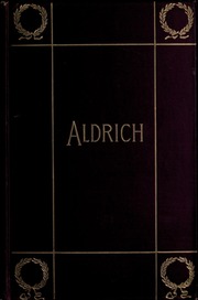 Cover of edition poemsofthomasbai00aldrrich