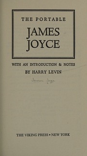 Cover of edition portablejamesjoy0000joyc_e6t8