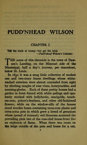 Cover of edition puddnheadwilsont00twai